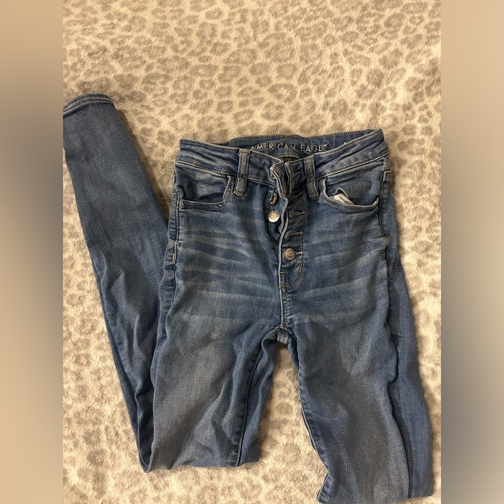 American Eagle Jeans Skinny Size 0 Flawed